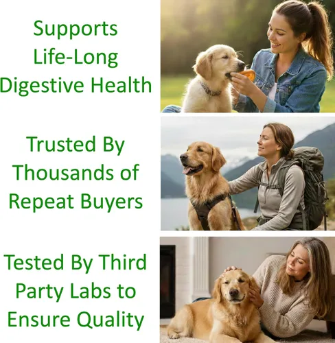Miniatura 7 de Probióticos para perros y gatos TummyWorks El mejor polvo para aliviar diarrea, infecciones, prurito, comezón, alergías de piel y mal aliento.