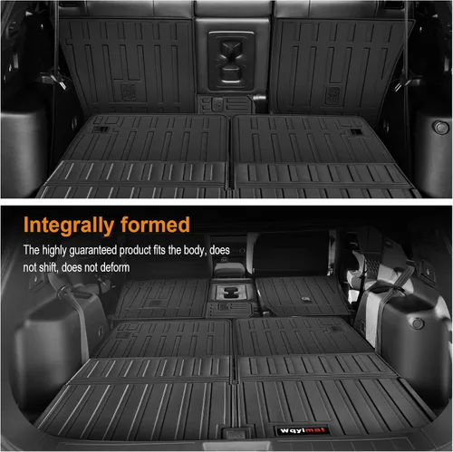 Miniatura 3 de Juego de alfombrillas personalizadas de 3 filas y forro de carga y 2ª y 3ª alfombrilla de respaldo para Mitsubishi Outlander 2022 2023 2024 2025