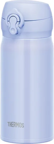 Thermos JNL-356 PBL - Taza portátil aislada al vacío, 11.8 fl oz (11.8 fl oz), azul perla, fácil de limpiar y fácil de limpiar, tipo ligero,