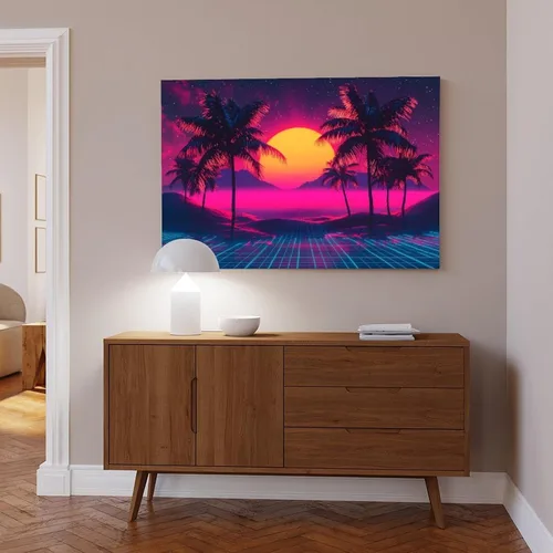 Miniatura 6 de Synthwave Subculture Wall Art – 80s Inspired Neon Retro Print – Aesthetic Alternative Poster for Modern Home Decor Canvas Art Poster And Wall Art