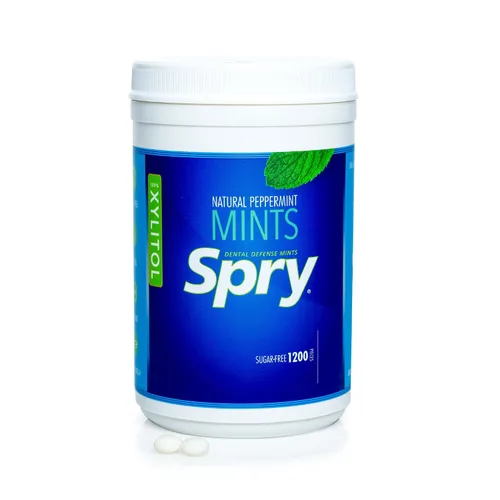 Miniatura 5 de Spry Xylitol Berry Blast - Caramelos sin azúcar, promueve la salud oral, aumenta la producción de saliva, detiene el mal aliento, sin OMG, sin