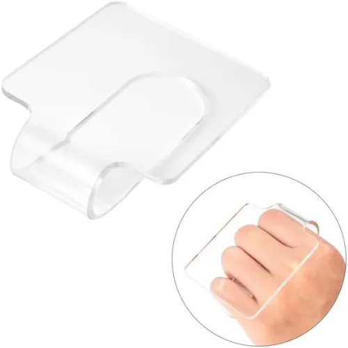 Miniatura 3 de Paleta de mezcla de maquillaje de mano, paleta de mano de maquillaje, paleta de manicura de uñas acrílicas, paleta de sombra de ojos, paleta