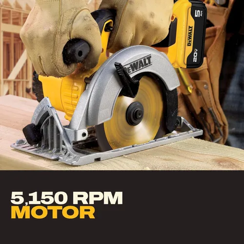 Miniatura 4 de DEWALT DCS391P1 Kit de sierra circular con batería de iones de litio 20V MAX