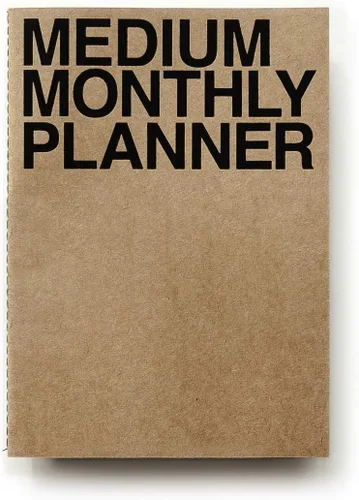 Miniatura 7 de JSTORY, planificador mensual mediano, sin fecha, para todo el año, papel grueso premium, ecológico, encuadernado con costura A5, 16 meses, 150 g/m²