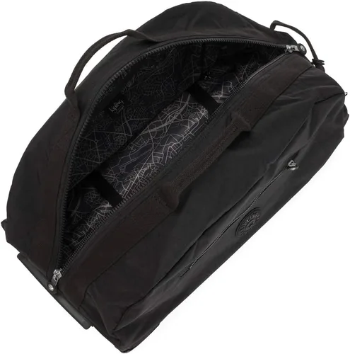 Miniatura 2 de Kipling Devin On Wheels Carry On Duffle, Negro (Black Noir)), KI7063