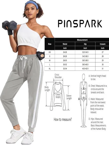 Miniatura 6 de Pinspark Pantalones de chándal holgados con cordón cónico