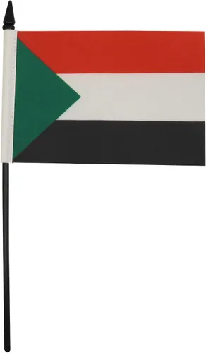 Miniatura 83 de AZ FLAG Sierra Leone Bandera de mesa 5'' x 8'' - Bandera de escritorio de Sierra Leona 21 x 14 cm - Bastón y base de plástico negro