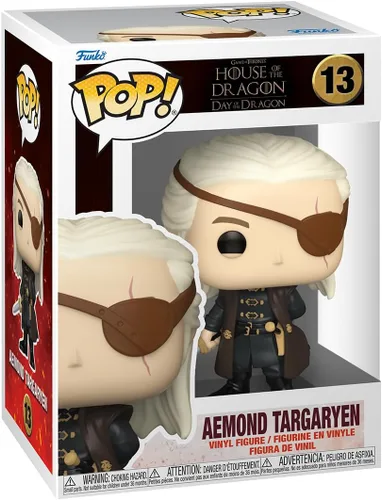 Funko POP! TV: House of The Dragon - Aemond Targaryen - 1/6 probabilidades para variante de persecución rara - Figura de vinilo coleccionable - Idea