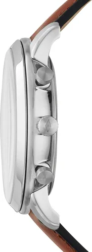 Miniatura 2 de Fossil Men's Neutra Stainless Steel and Leather Quartz Chronograph Watch