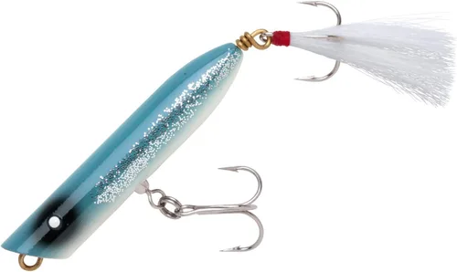 Miniatura 15 de Creek Chub Striper Strike - Señuelo de pesca de fundición larga de hundimiento lento, grado de agua salada Silver Flash