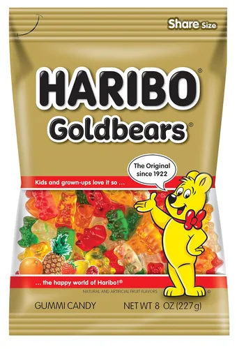 Miniatura 10 de HARIBO Gummi Candy, Sweet & Sour Goldbears, Gummy Bears with A Twist, 4.5 onzas (paquete de 12) deliciosos bocadillos suaves y masticables, varios