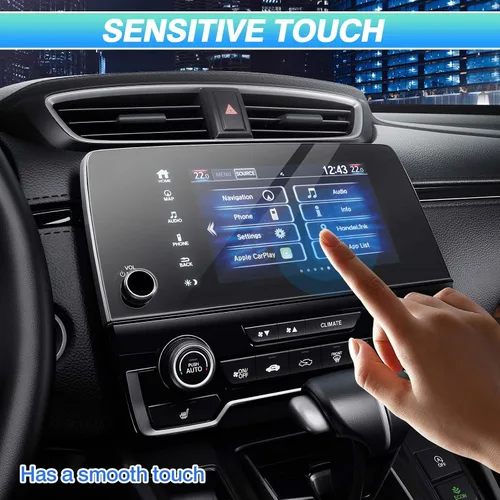 Miniatura 6 de Autorder Protector de pantalla para Honda CR-V CRV EX EX-L Touring 2017-2020 2021 2022 Película protectora de pantalla táctil de navegación 9H