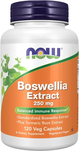NOW Extracto de Boswellia, 250 mg, 120 cápsulas vegetales, alimentos