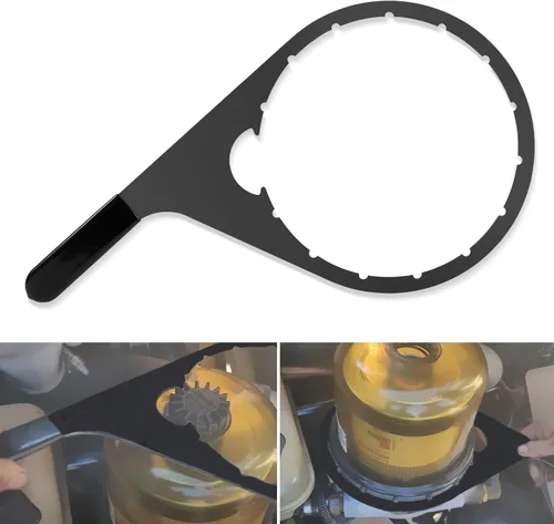 Llave de tapa de ventilación de cuello de filtro de combustible de 8 pulgadas, apta para Davco Fuel Pro 482, 483, 485, 487, 488 y Shop Pro FXP,