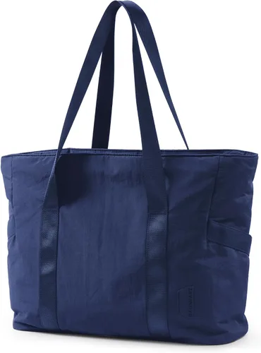 Miniatura 17 de BAGSMART Bolsa de mano para mujer, bolsa de mano con cremallera, bolsa de trabajo con compartimentos, bolsa de hombro para enfermera, para viajes