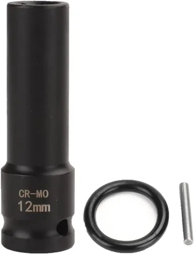 Miniatura 18 de FLZOSPER Toma de impacto de 6 puntos de 1/2 pulgada x 0.394 in de profundidad, 42 CR-MO