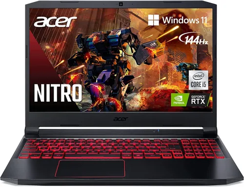Miniatura 8 de Acer Nitro 5 2021 NVIDIA GeForce RTX 3050 Intel Core i5-10300H Pantalla IPS Full HD de 15.6 pulgadas de 144 Hz Killer Ethernet E2600 WiFi
