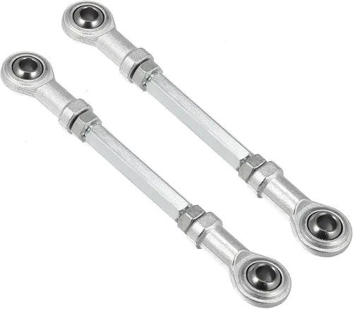 Miniatura 17 de Motoforti 2 unids 7.874 in longitud 0.315 in agujero diámetro ajustable dirección dirección varilla rótula articulación para 49cc ATV eléctrico Go