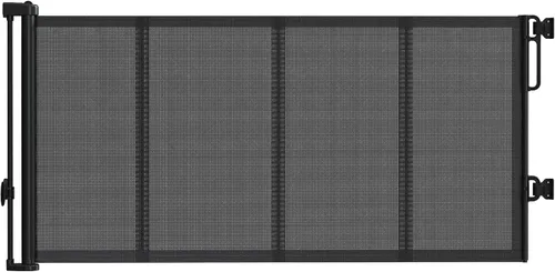 Miniatura 27 de Reinforced 120" Extra Wide Retractable Baby Gates for Stairs, Mesh Saftey Gate for Pets, 10 Foot Retractable Dog Gate, No Drilling, One-Hand