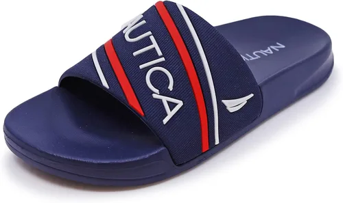 Nautica Sandalias deportivas para niños y jóvenes, sin cordones, para niños y jóvenes, para niños y niñas