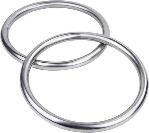 HYOUT Anillo de acero inoxidable Wing Chun Yewen Sau de entrenamiento manual adhesivo para fuerza de mano Tsun Siu Lum Kung Fu de autodefensa