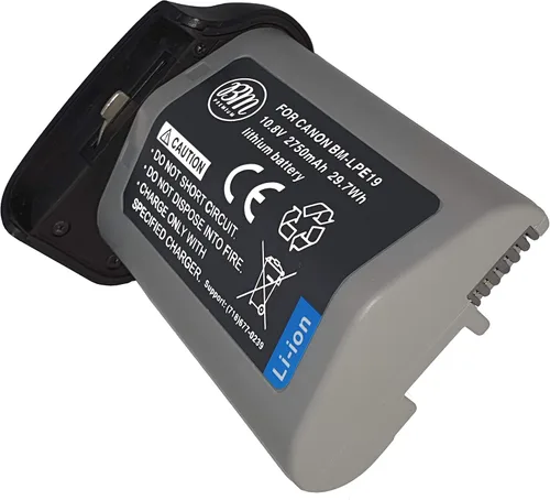 BM Premium Batería LP-E19 de alta capacidad para cámaras Canon EOS R3, EOS 1D X Mark III, EOS 1D X Mark II, EOS 1DX, EOS 1Ds III, EOS 1D IV, EOS 1D