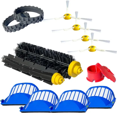 Miniatura 8 de Piezas de repuesto Kit de accesorios para irobot Roomba 600 Series 694 695 677 671 690 680 660 650 620 614 595 585 564,3 cepillos de cerdas y 368