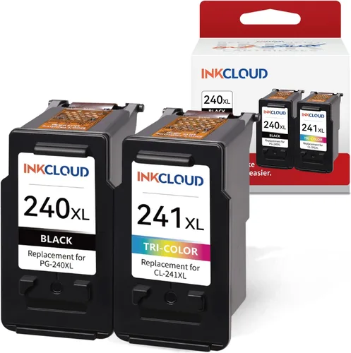 Miniatura 8 de 240XL 241XL - Cartuchos de tinta de repuesto para Canon PG 240XL CL 241XL 240 241, paquete combinado para PIXMA MG3620 MG3520 TS5120 MX472 MX532