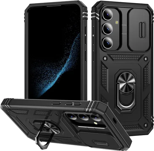 Miniatura 24 de Funda para Galaxy S22 Ultra, a prueba de golpes, resistente a los impactos con lente deslizante Funda protectora para Samsung Galaxy S22 Ultra 4G/5G
