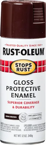 Miniatura 40 de Rust-Oleum 285092 - Pintura en aerosol para prevención del óxido, 12 onzas, transparente satinado Satinado claro