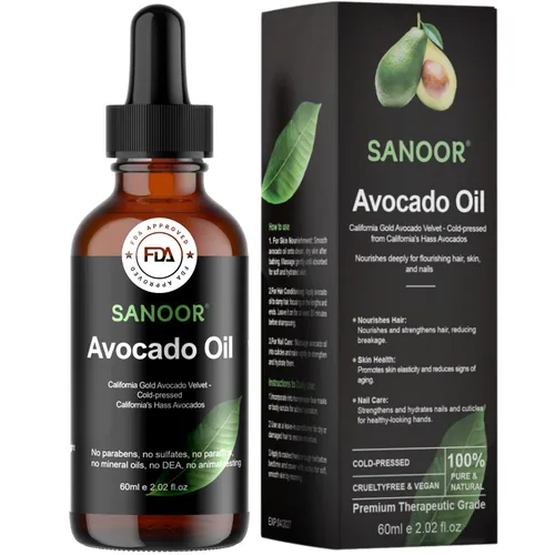 Miniatura 12 de SANOOR Aceite de batana africana, 100% puro y prensado en frío, fórmula orgánica de oasis de sabana para el cuidado del cabello, cuidado de la piel