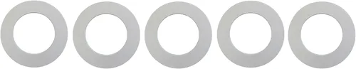 Miniatura 5 de Anillos de plástico blancos Anillo de luz empotrado de 8 pulgadas para luces de lata (1 anillo de recorte)