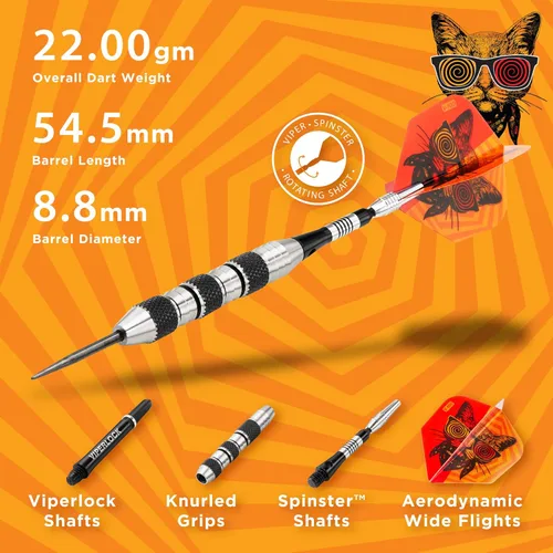Miniatura 2 de Viper Dardos de punta de acero "The Freak", 0.78 oz