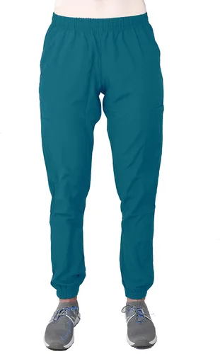 Miniatura 4 de Green Town Conjunto médico de enfermería GT 4FLEX para mujer, camiseta y pantalón, colores sólidos y estampados
