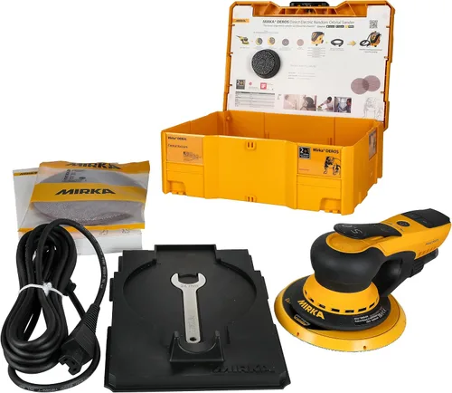 Miniatura 2 de Mirka DEROS 650X CV - Lijadora orbital aleatoria de 110 V con gancho y bucle de 6 pulgadas con estuche, herramienta eléctrica de 110 V