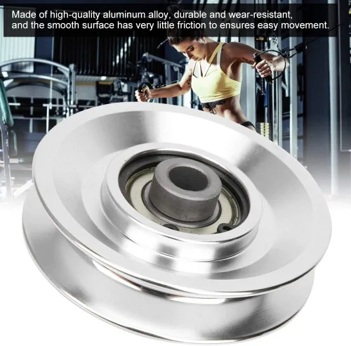 Miniatura 3 de Alomejor Polea de fitness 70 3.150 in Rueda de polea de rodamiento universal para gimnasio Equipo de fitness Máquina de cable Pieza de repuesto