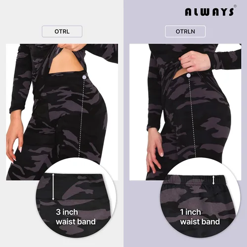 Miniatura 6 de ALWAYS Conjunto de ropa interior térmica para mujer, forro polar de alta calidad, suave, cálido, largo, capa base, ropa térmica