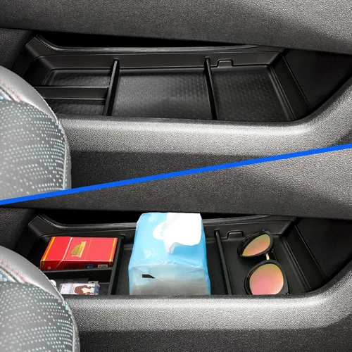 Miniatura 3 de SMABEE Bandeja organizadora de consola central inferior para Chevrolet Chevy Equinox 2025 2026, accesorios debajo de la consola central, organizador