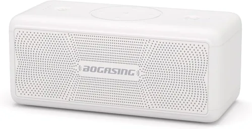 Miniatura 10 de BOGASING Altavoces Bluetooth, altavoz inalámbrico portátil M5 con sonido estéreo fuerte de 40 W y graves intensos, tiempo de reproducción de 30