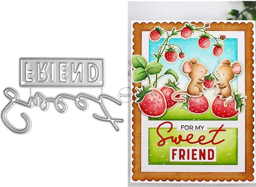 Miniatura 19 de DzIxY Shadow Words Joy - Troqueles de corte de metal para hacer tarjetas, juego de troqueles de papel para grabar, plantillas para máquina de 18