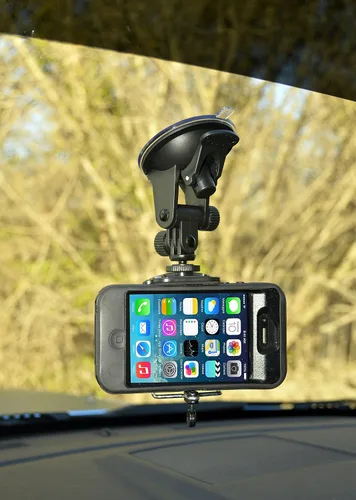 Miniatura 2 de DaVoice Soporte para teléfono celular para parabrisas de automóvil, compatible con iPhone X XS Max XR 8 Plus 7 Plus 6S Plus 6 Plus SE Samsung Galaxy