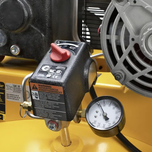 Miniatura 8 de DEWALT Compresor de aire vertical de 60 galones, estacionario, 3.7 HP, 175 PSI máximo, lubricado con aceite, tanque ASME, rendimiento de grado