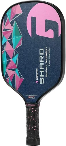 Miniatura 6 de Gamma Made in The USA Pickleball Paddles, NeuCore & Sensa Polycore Technology, Textured Graphite, Honeycomb Grip, USAPA Approved, Additional Power &