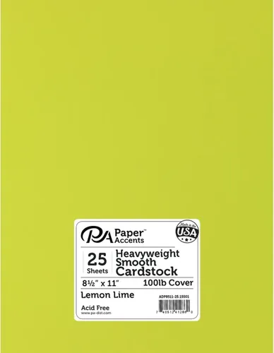 Miniatura 10 de PA Paper Accents - Cartulina suave pesada de 8.5 x 11 pulgadas, color azul, papel de cartulina de color de 111 libras para hacer tarjetas, álbumes