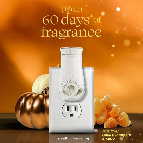 Miniatura 3 de Glade PlugIns - Recambios de ambientador, calabaza y jengibre, aceites esenciales y perfumados para el hogar y el baño, 0.67 onzas líquidas, 10