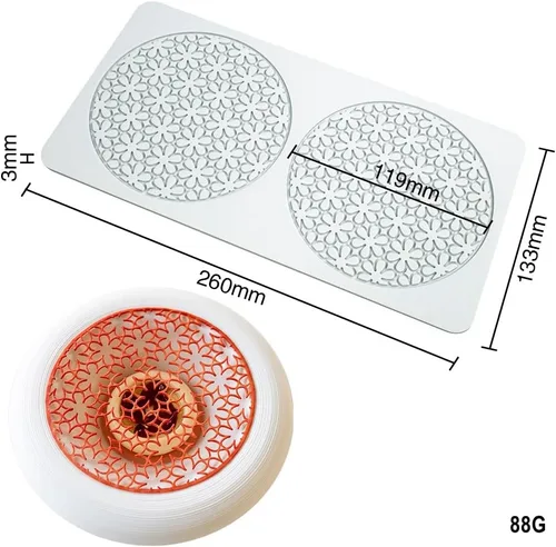 Miniatura 3 de Molde de silicona de hojas huecas para caramelo de chocolate 3D, molde de caramelo de hojas huecas para alimentos, decoración de comidas, molde