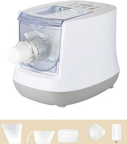 Máquina eléctrica de pasta, máquina de fideos completamente automática para el hogar de 260w, 13 tipos de moldes de fideos, máquina de fideos de