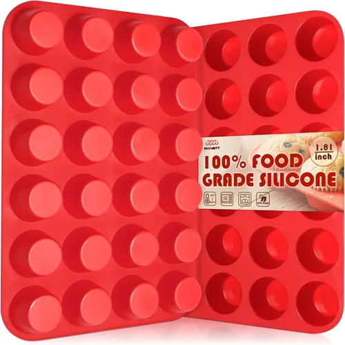 Miniatura 26 de Moldes de bomba de cacao para chocolate caliente, silicona hemisferio de 2.5 pulgadas, paquete de 3, molde semicircular, 6 cavidades, circular, sin