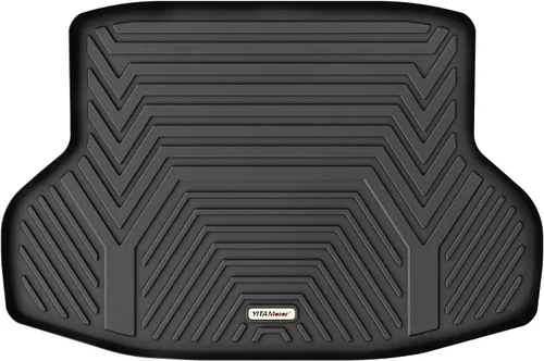 Miniatura 10 de YITAMOTOR Alfombrillas de Piso Compatibles con Honda Civic Sedan 2012 2013 2014 2015 (No Coupe), Negro Para Todo Clima Ajuste Personalizado Juego