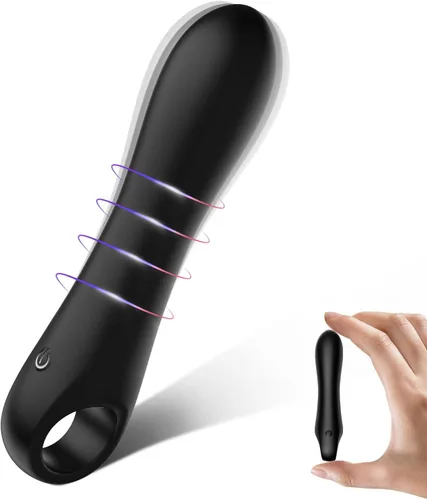 Miniatura 7 de Minivibradores de bala juguetes sexuales para adultos para mujer - Vibrador consolador NSBAN para punto G para estimulación clitoral femenina con 10